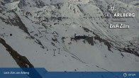 Archiv Foto Webcam Lech-Zürs: Trittkopf Bergstation 07:00