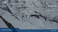 Archiv Foto Webcam Lech-Zürs: Trittkopf Bergstation 08:00