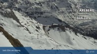 Archiv Foto Webcam Lech-Zürs: Trittkopf Bergstation 16:00