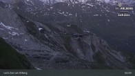 Archiv Foto Webcam Lech-Zürs: Trittkopf Bergstation 04:00
