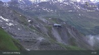 Archived image Webcam Trittkopf Top Station (Zürs) 02:00