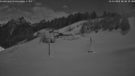 Archiv Foto Webcam Brandnertal: Kinderland Einhornbahn II 05:00