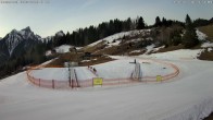 Archived image Webcam slope at "Einhornbahn" 01:00