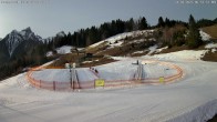 Archived image Webcam slope at "Einhornbahn" 02:00
