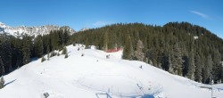 Archived image Webcam Top station &#34;Panoramabahn&#34;, ski resort &#34;Brandnertal&#34; 04:00