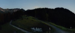 Archived image Webcam Top station &#34;Panoramabahn&#34;, ski resort &#34;Brandnertal&#34; 23:00