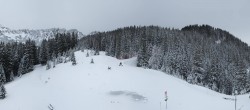 Archived image Webcam Top station &#34;Panoramabahn&#34;, ski resort &#34;Brandnertal&#34; 11:00