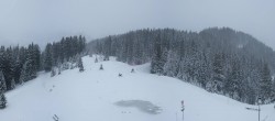 Archived image Webcam Top station &#34;Panoramabahn&#34;, ski resort &#34;Brandnertal&#34; 13:00