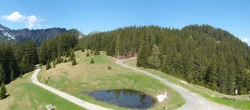 Archived image Webcam Top station &#34;Panoramabahn&#34;, ski resort &#34;Brandnertal&#34; 11:00