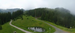 Archived image Webcam Top station &#34;Panoramabahn&#34;, ski resort &#34;Brandnertal&#34; 13:00