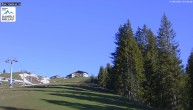 Archived image Webcam Damüls Ski Resort: View Base Station Oberdamüls 06:00