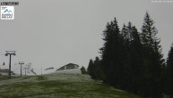 Archived image Webcam Damüls Ski Resort: View Base Station Oberdamüls 06:00