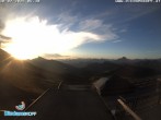 Archiv Foto Webcam Bergstation Diedamskopf 05:00