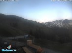 Archived image Webcam Ski Resort Diedamskopf - Wedelstube 19:00