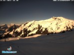 Archived image Webcam Ski resort Diedamskopf - View Breitenalpe 04:00