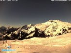 Archiv Foto Webcam Diedamskopf: Breitenalpe 13:00