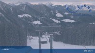 Archived image Webcam Gapfohl Top Station - Laterns 07:00