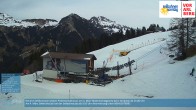 Archiv Foto Webcam Seilbahnen Sonntag: Bergstation Pendelbahn 09:00