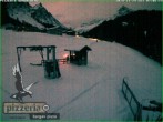 Archiv Foto Webcam Gargellen: Talabfahrt bei Pizzeria Barga 06:00