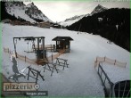 Archiv Foto Webcam Gargellen: Talabfahrt bei Pizzeria Barga 07:00