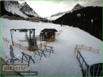 Archiv Foto Webcam Gargellen: Talabfahrt bei Pizzeria Barga 09:00