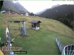 Archiv Foto Webcam Gargellen: Talabfahrt bei Pizzeria Barga 09:00
