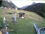 Archiv Foto Webcam Gargellen: Talabfahrt bei Pizzeria Barga 19:00