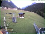 Archiv Foto Webcam Gargellen: Talabfahrt bei Pizzeria Barga 05:00