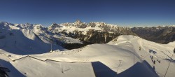 Archiv Foto Webcam Panorama vom Hüttenkopf, Golm 11:00