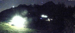 Archiv Foto Webcam Kleinwalsertal: Zafernalift Bergstation 22:00
