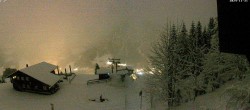 Archiv Foto Webcam Kleinwalsertal: Zafernalift Bergstation 23:00