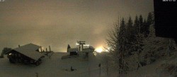 Archiv Foto Webcam Kleinwalsertal: Zafernalift Bergstation 23:00