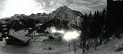 Archived image Webcam Zafernalift mountain station 01:00