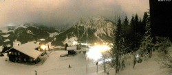 Archived image Webcam Zafernalift mountain station 05:00