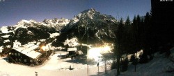 Archiv Foto Webcam Kleinwalsertal: Zafernalift Bergstation 05:00