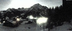 Archived image Webcam Zafernalift mountain station 01:00