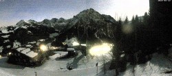 Archived image Webcam Zafernalift mountain station 05:00