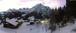 Archiv Foto Webcam Kleinwalsertal: Zafernalift Bergstation 06:00