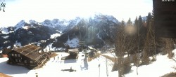 Archiv Foto Webcam Kleinwalsertal: Zafernalift Bergstation 10:00