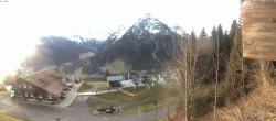 Archiv Foto Webcam Kleinwalsertal: Zafernalift Bergstation 01:00