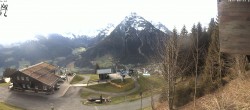 Archiv Foto Webcam Kleinwalsertal: Zafernalift Bergstation 02:00
