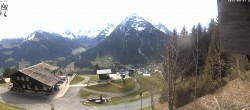 Archiv Foto Webcam Kleinwalsertal: Zafernalift Bergstation 04:00