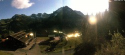 Archiv Foto Webcam Kleinwalsertal: Zafernalift Bergstation 23:00