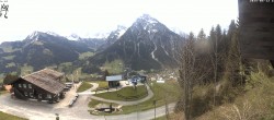 Archiv Foto Webcam Kleinwalsertal: Zafernalift Bergstation 11:00