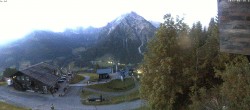Archiv Foto Webcam Kleinwalsertal: Zafernalift Bergstation 03:00