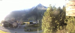 Archiv Foto Webcam Kleinwalsertal: Zafernalift Bergstation 05:00