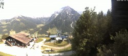 Archiv Foto Webcam Kleinwalsertal: Zafernalift Bergstation 15:00