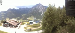 Archiv Foto Webcam Kleinwalsertal: Zafernalift Bergstation 18:00