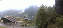 Archiv Foto Webcam Kleinwalsertal: Zafernalift Bergstation 19:00