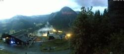 Archiv Foto Webcam Kleinwalsertal: Zafernalift Bergstation 03:00